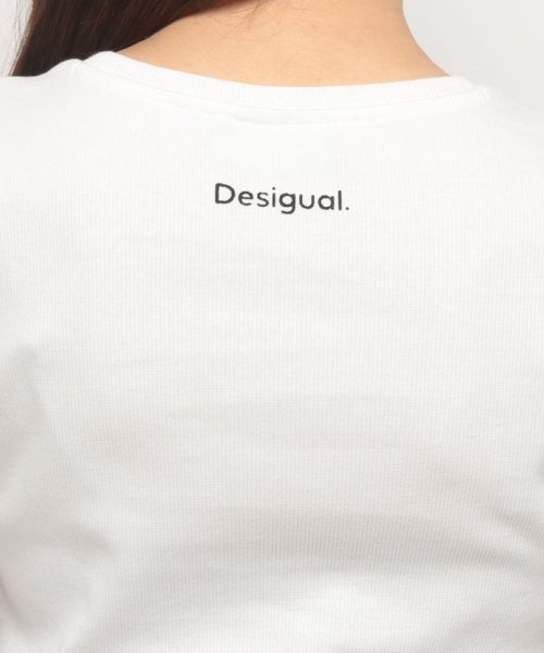 Desigual(デシグアル)/花柄パッチワーク Tシャツ/img04
