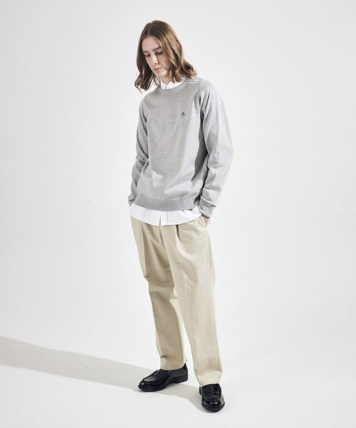 Penguin by Munsingwear(ペンギン　バイ　マンシングウェア)/SADDLE SHOULDER CREW SWEATER / サドルショルダークルーセーター/img01