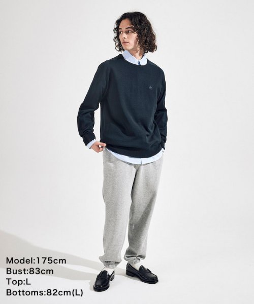 Penguin by Munsingwear(ペンギン　バイ　マンシングウェア)/SADDLE SHOULDER CREW SWEATER / サドルショルダークルーセーター/img09