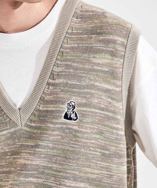 Penguin by Munsingwear(ペンギン　バイ　マンシングウェア)/COLOR MIX KNIT VEST / カラーミックスニットベスト/img03