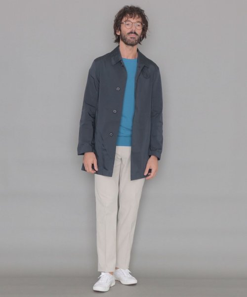 【DUNFORD SHORT】ストレッチツイルステンカラーコート 