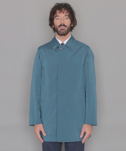 【DUNFORD SHORT】ストレッチツイルステンカラーコート 