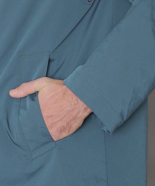 【DUNFORD SHORT】ストレッチツイルステンカラーコート 