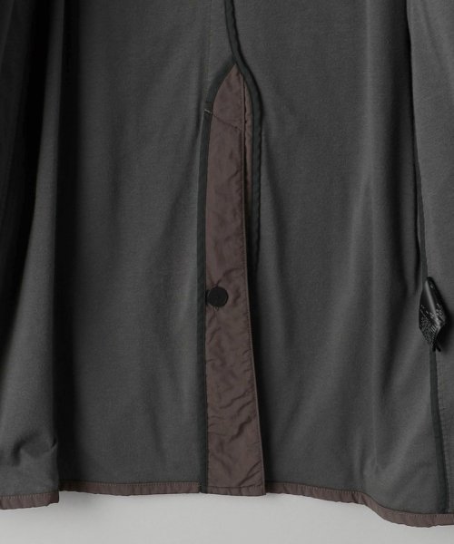 ボンディング バルカラー コート シワ感 B89 W72 H88