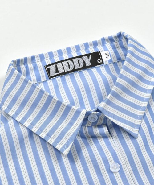 ZIDDY(ジディー)/【 ニコ☆プチ 掲載 】ストライプシャツ＆ロゴ刺しゅうTシャツセット(130~1/img22