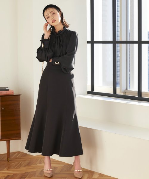 【選べるスカートシルエット】ツイードジャケット＆フレア/マーメイドスカートセットアップスーツ(SU1329) ジャケット 選べるスカートシルエット ツイードジャケット＆フレア/マーメイドスカートセットアップスーツ SU1329 7号 9号 11号 13号 15号 スカート Skirt ITEMはこちらAtype：トップス Btype：トップス 開き具開き具は左脇のファスナー ホックです ウエストゴム後ろウエストはゴム仕様で楽な着心地です 総丈/ウエスト/ヒップS 表　地：ポリエステル 3％裏　地：ポリエステル 100％ ポリエステル 95％　ポリウレタン