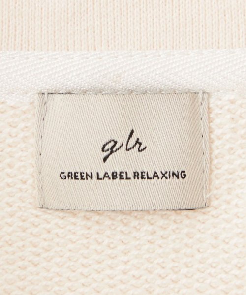 green label relaxing(グリーンレーベルリラクシング)/裏毛 ハーフジップ プルオーバー スウェット/img20