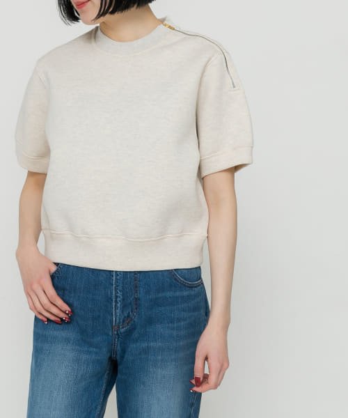 URBAN RESEARCH DOORS(アーバンリサーチドアーズ)/unfil　double faced cropped half－sleeve top/img08