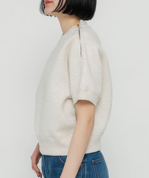 URBAN RESEARCH DOORS(アーバンリサーチドアーズ)/unfil　double faced cropped half－sleeve top/img10