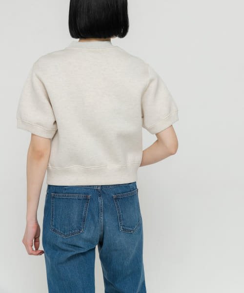 URBAN RESEARCH DOORS(アーバンリサーチドアーズ)/unfil　double faced cropped half－sleeve top/img11
