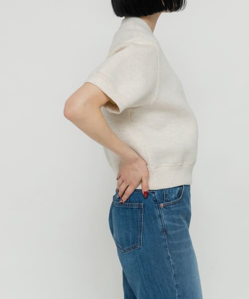 URBAN RESEARCH DOORS(アーバンリサーチドアーズ)/unfil　double faced cropped half－sleeve top/img12