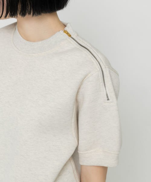 URBAN RESEARCH DOORS(アーバンリサーチドアーズ)/unfil　double faced cropped half－sleeve top/img13