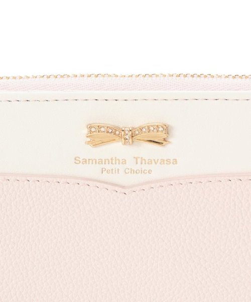 Samantha Thavasa Petit Choice(サマンサタバサプチチョイス)/バイカラー金具リボン　折財布/img05