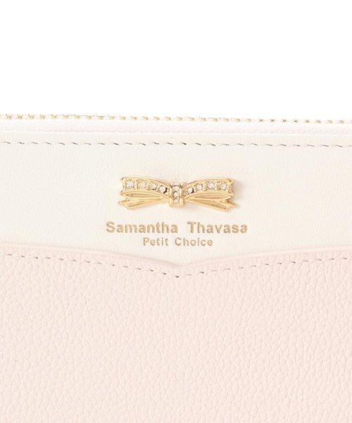 Samantha Thavasa Petit Choice(サマンサタバサプチチョイス)/バイカラー金具リボン　長財布/img04