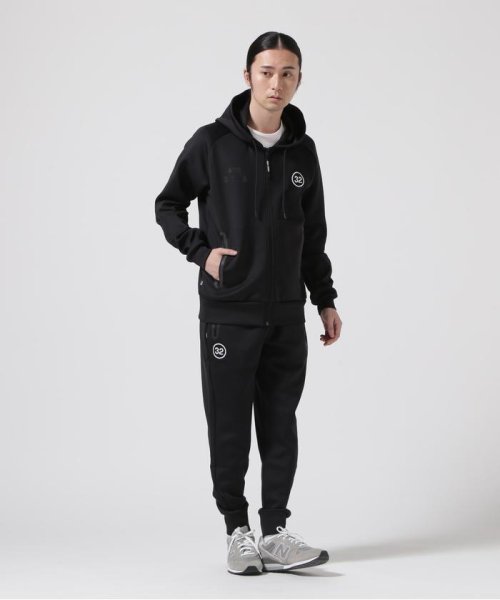 RoyalFlash(ロイヤルフラッシュ)/SY32 by SWEETYEARS/DOUBLE KNIT LOGO ZIP HOODIE/img01