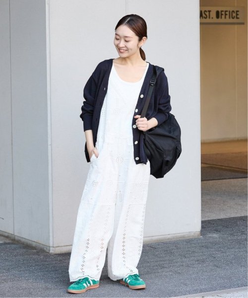 コットンナイロンテープヤーンカーディガン イエロー ベージュ 1/19 2/20 色あせ