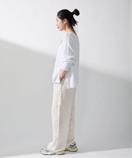 コットンナイロンテープヤーンカーディガン イエロー ベージュ 1/19 2/20 色あせ