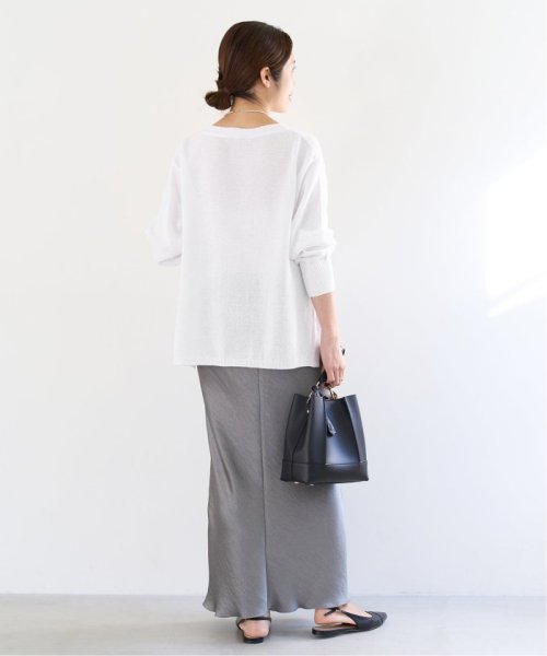 コットンナイロンテープヤーンカーディガン イエロー ベージュ 1/19 2/20 色あせ