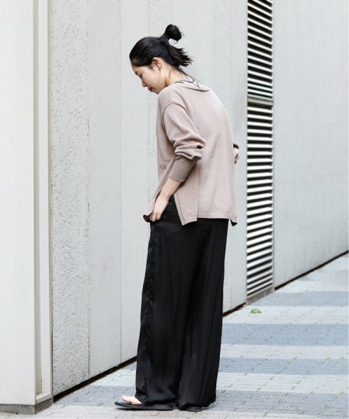 コットンナイロンテープヤーンカーディガン イエロー ベージュ 1/19 2/20 色あせ