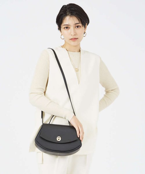 【Oggi掲載】Ecla/レザー3WAYショルダーバッグ 