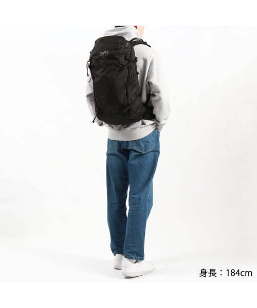 MILLET(ミレー)/【日本正規品】ミレー リュック 大容量 おしゃれ MILLET 軽量 バックパック 30L 登山 ブランド B4 レインカバー クンブ 30 MIS0715/img02