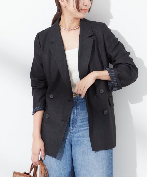 アイアス ダブルブレステッドジャケット 身長