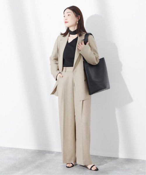 journal standard  L'essage (ジャーナルスタンダード　レサージュ)/アイアス Pleated Waid－leg パンツ/img07