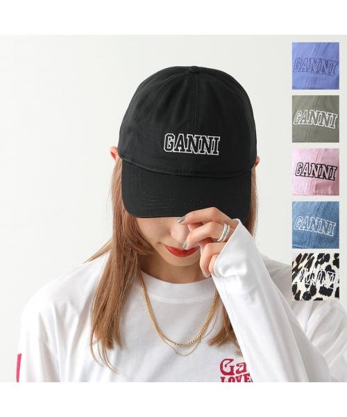 GANNI(ガニー)/GANNI ベースボールキャップ Cap ロゴ 帽子/img01