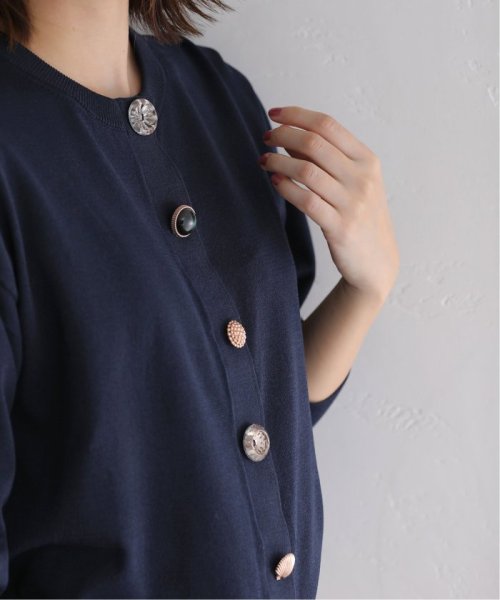 La Totalite(ラ　トータリテ)/【TORRAZZO DONNA/トラッゾドンナ】shell bijou cardigan/img04