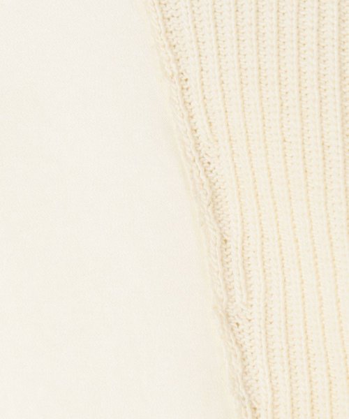 コットンポリエステルコイルヤーンコンビ ジップアップブルゾン 