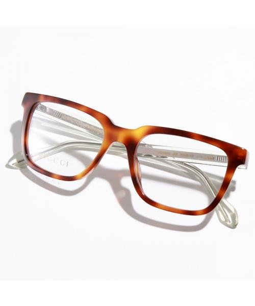 GUCCI メガネ GG0560O スクエア型 ロゴ GUCCI メガネ GG0560O スクエア型