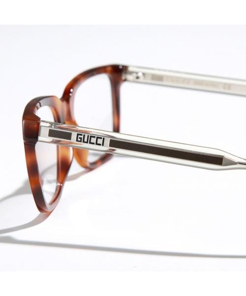 GUCCI メガネ GG0560O スクエア型 ロゴ GUCCI メガネ GG0560O スクエア型