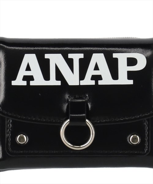 ANAP　GiRL(アナップガール)/リング付 インパクト ロゴ ミニ ウォレット 財布/img06