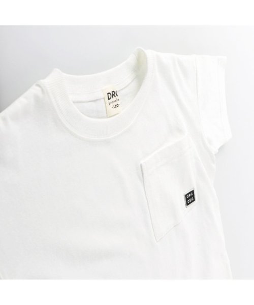BRANSHES(ブランシェス)/【WEB限定/DRC/お肌に嬉しい綿100％】ポケット半袖Tシャツ/img04