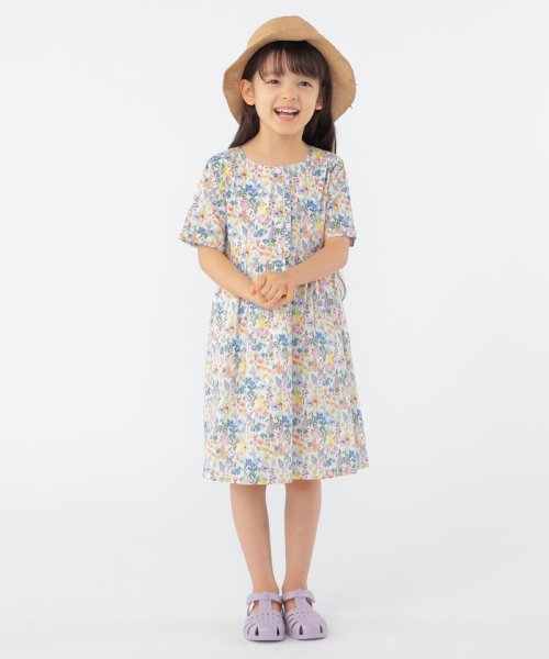 SHIPS KIDS(シップスキッズ)/SHIPS KIDS:100～130cm / リバティ 半袖 ワンピース/img08