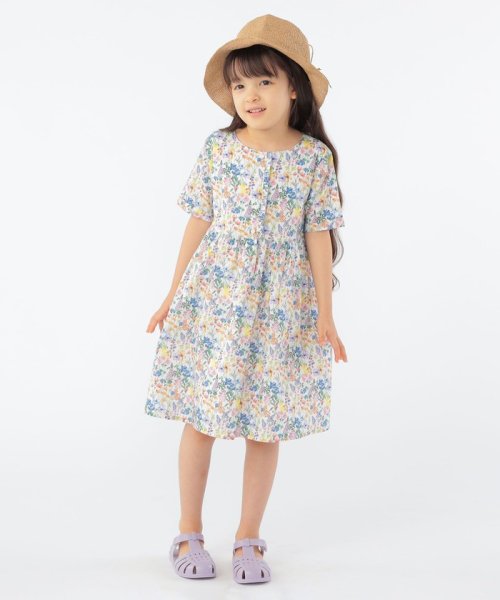 SHIPS KIDS(シップスキッズ)/SHIPS KIDS:100～130cm / リバティ 半袖 ワンピース/img14