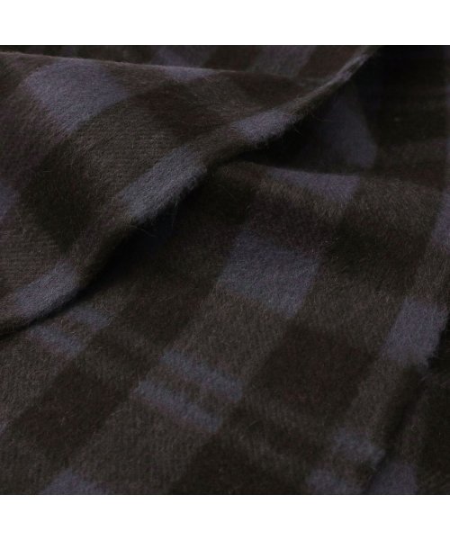 W.J.HENDERSON(ダブリュー ジェイ ヘンダーソン)/ダブルジェイヘンダーソン スコットランド マフラー チェック W.J.HENDERSON SCOTLAND WOVEN NARROW SCARF WJHA－01/img05