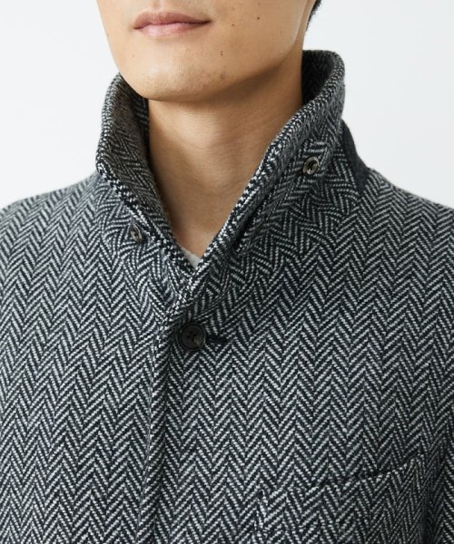 尾州ツイード / ロングコート 