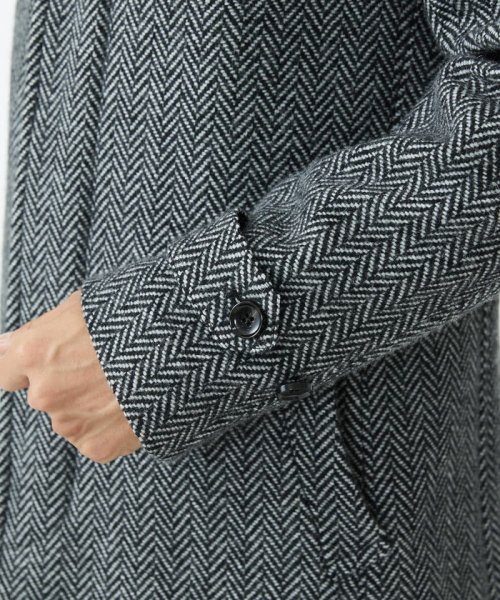 尾州ツイード / ロングコート 