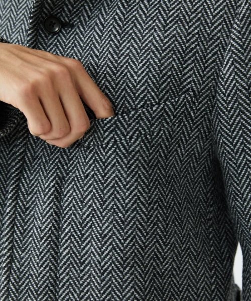 尾州ツイード / ロングコート 