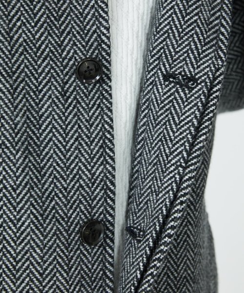 尾州ツイード / ロングコート 