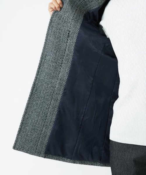 尾州ツイード / ロングコート 