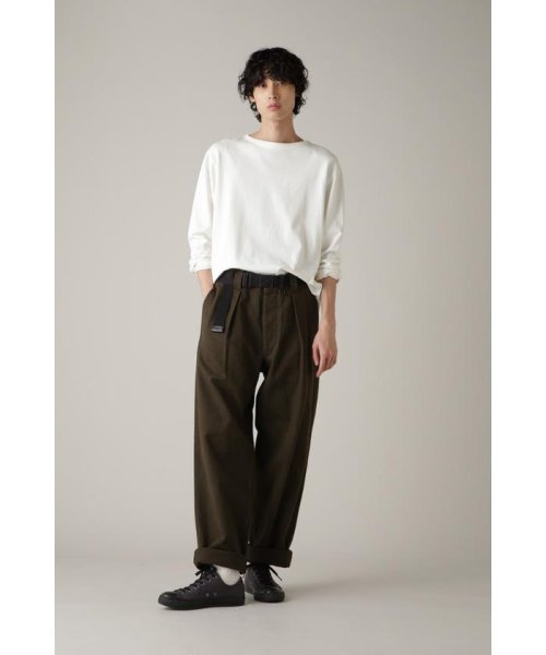 MHL.(エムエイチエル)/WORN LINEN COTTON DRILL/img19