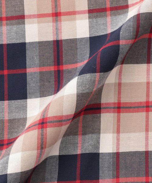 バッキンガムベア 長袖ボタンダウンシャツ 無地/チェック バッキンガムベア