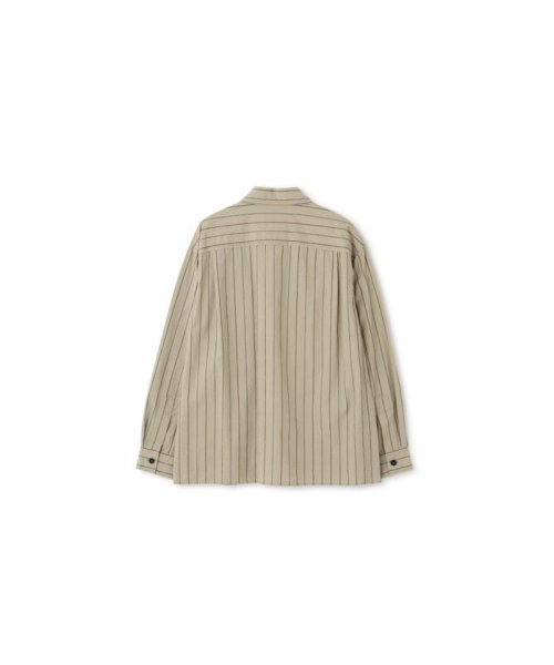 MHL.(エムエイチエル)/WIDE STRIPE COTTON LINEN/img04