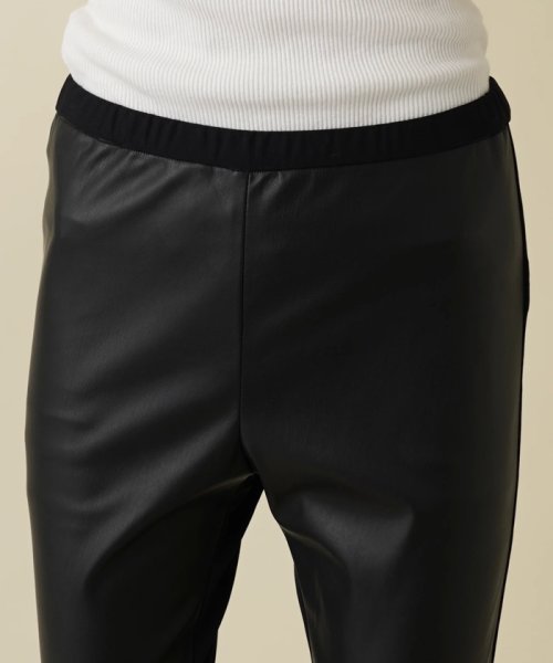 異素材切替イージーパンツ【NEMIKA】 