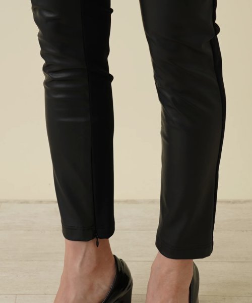 異素材切替イージーパンツ【NEMIKA】 