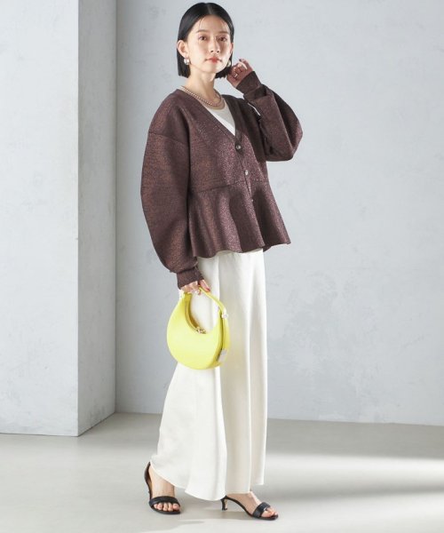 〈手洗い可能〉バイアス サテン マーメイド スカート 