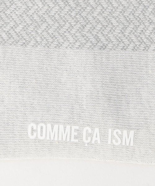 COMME CA ISM MENS(コムサイズム（メンズ）)/ヘリンボーン クルーソックス/img04
