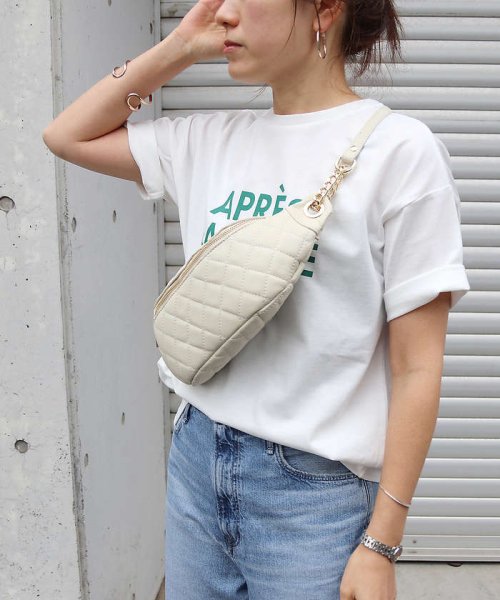 【AULENTTI/オウレンティ】キルティングウエストバッグ AULENTTI/オウレンティ